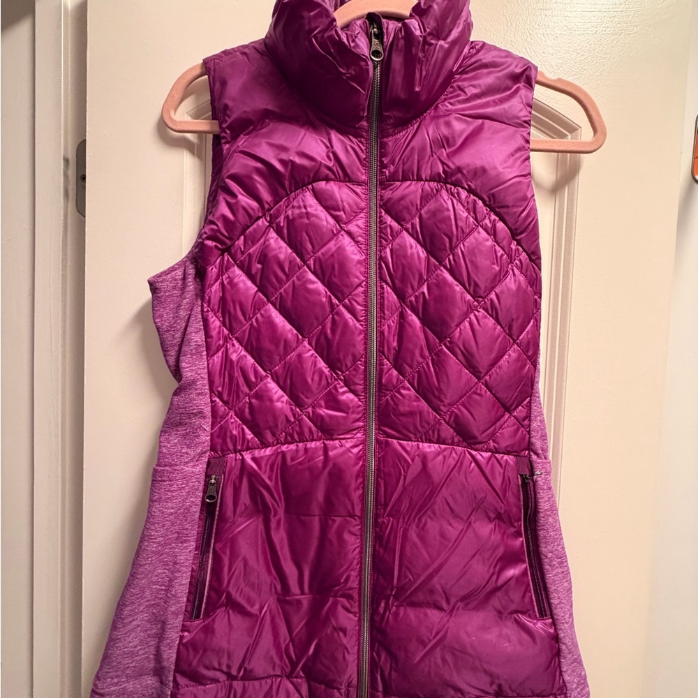 Lululemon Purple Quilted Vest